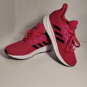 Adidas Duramo 9 K Bright Pink Kids Shoes size 1.5 EUC